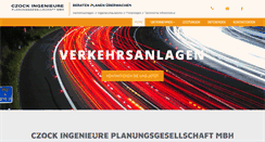 Desktop Screenshot of czock-ingenieure.de